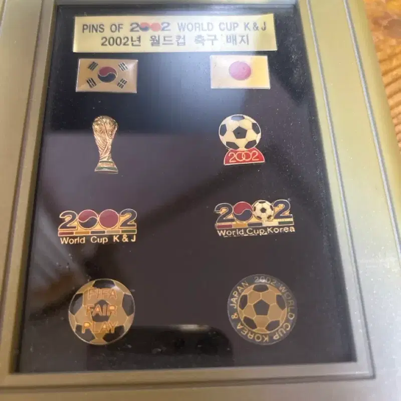 2002 월드컵 기념 핀 배지 세트