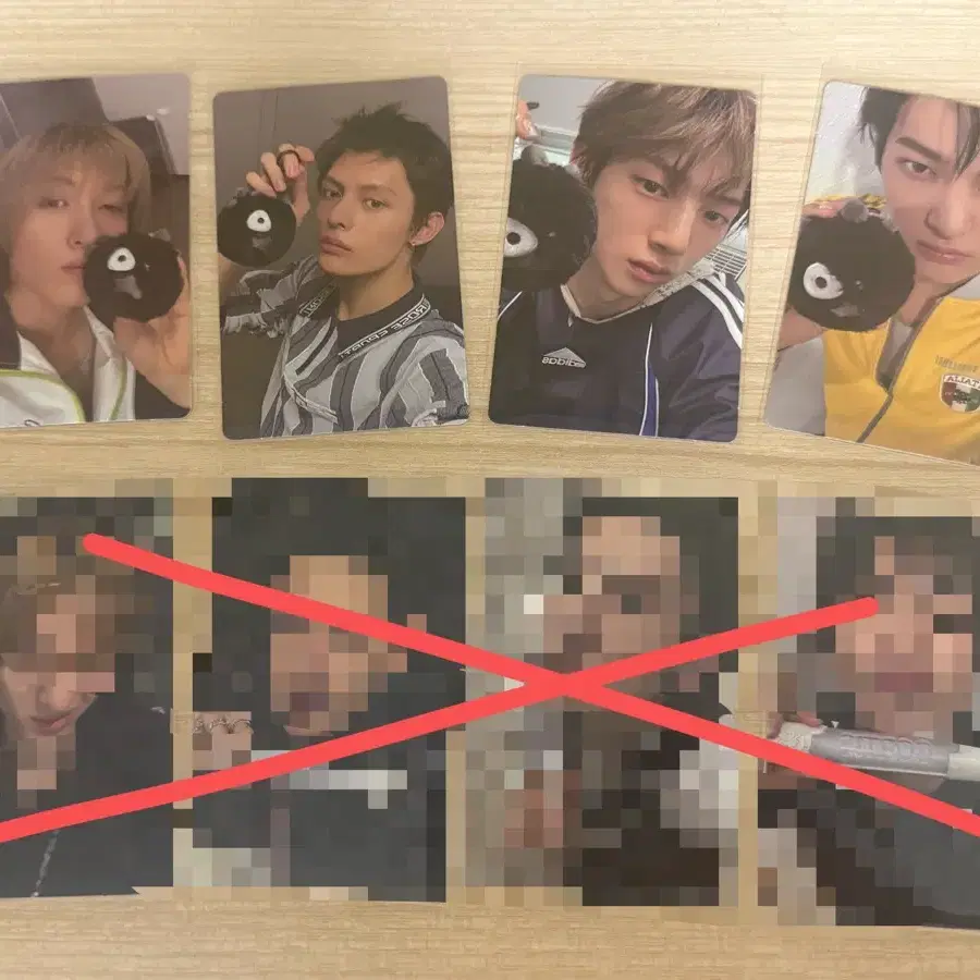 코르티스볼 코볼 TNT 티앤티 포카 4종 일괄 양도 마틴 제임스 주훈 건호