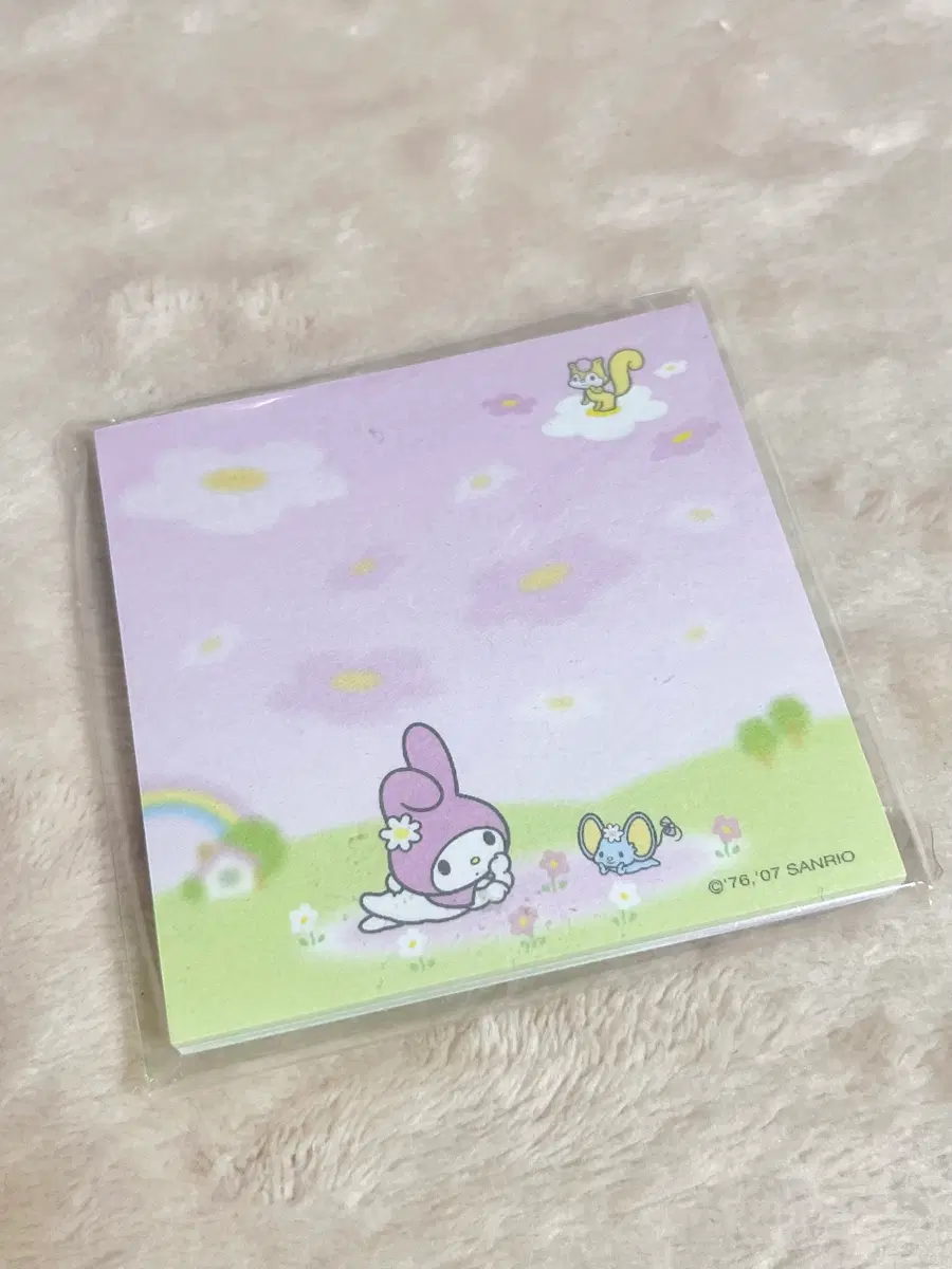 고전 산리오 마이멜로디 메모지 편지지 지류