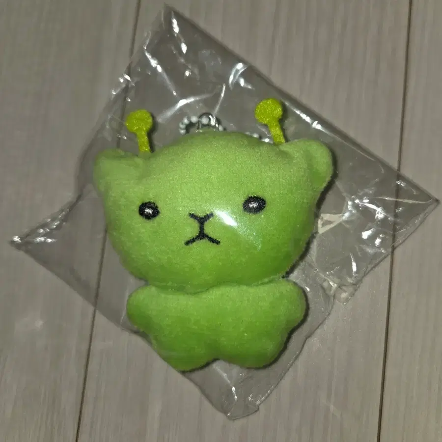 완두콩 외계인 왹냥이 우주 왹져 인형 키링