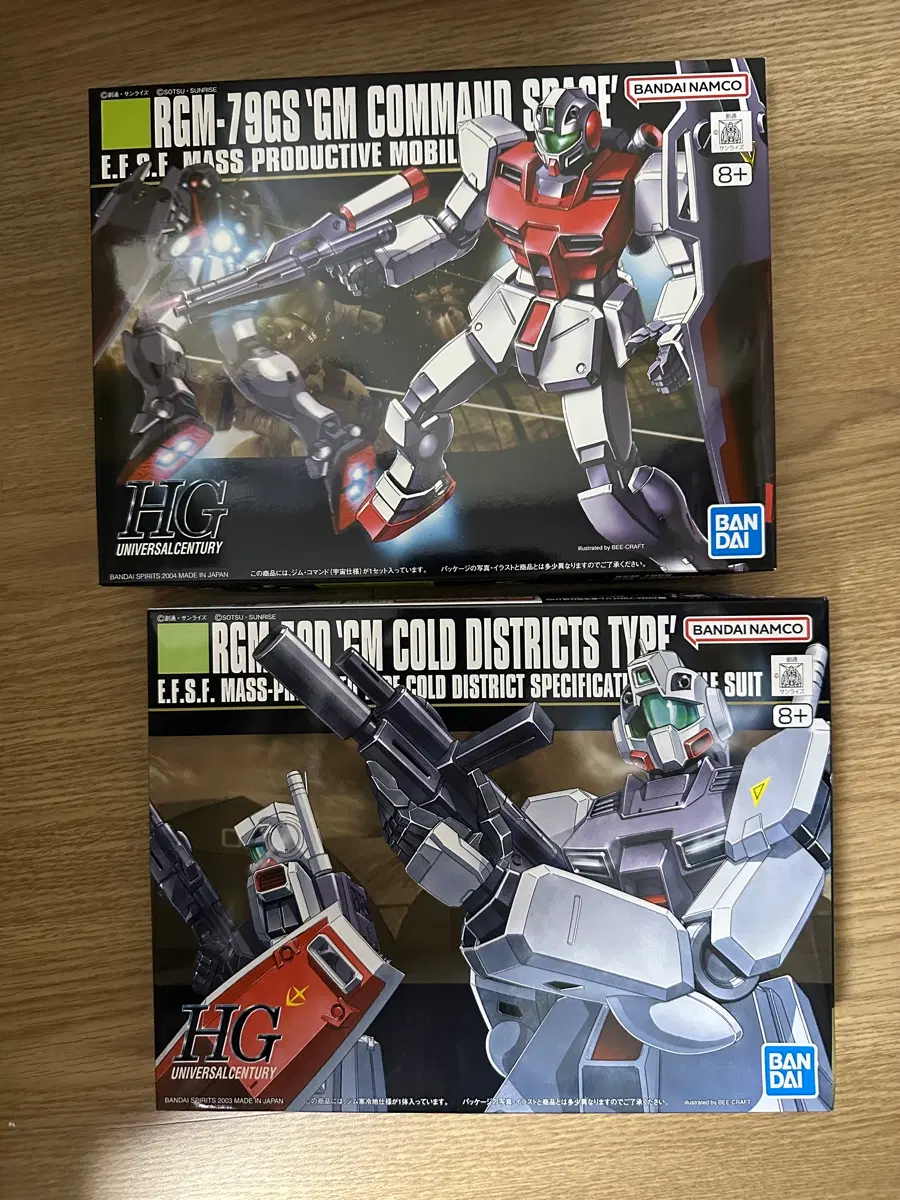 HG GM 짐 커맨드 한랭지 + 우주형