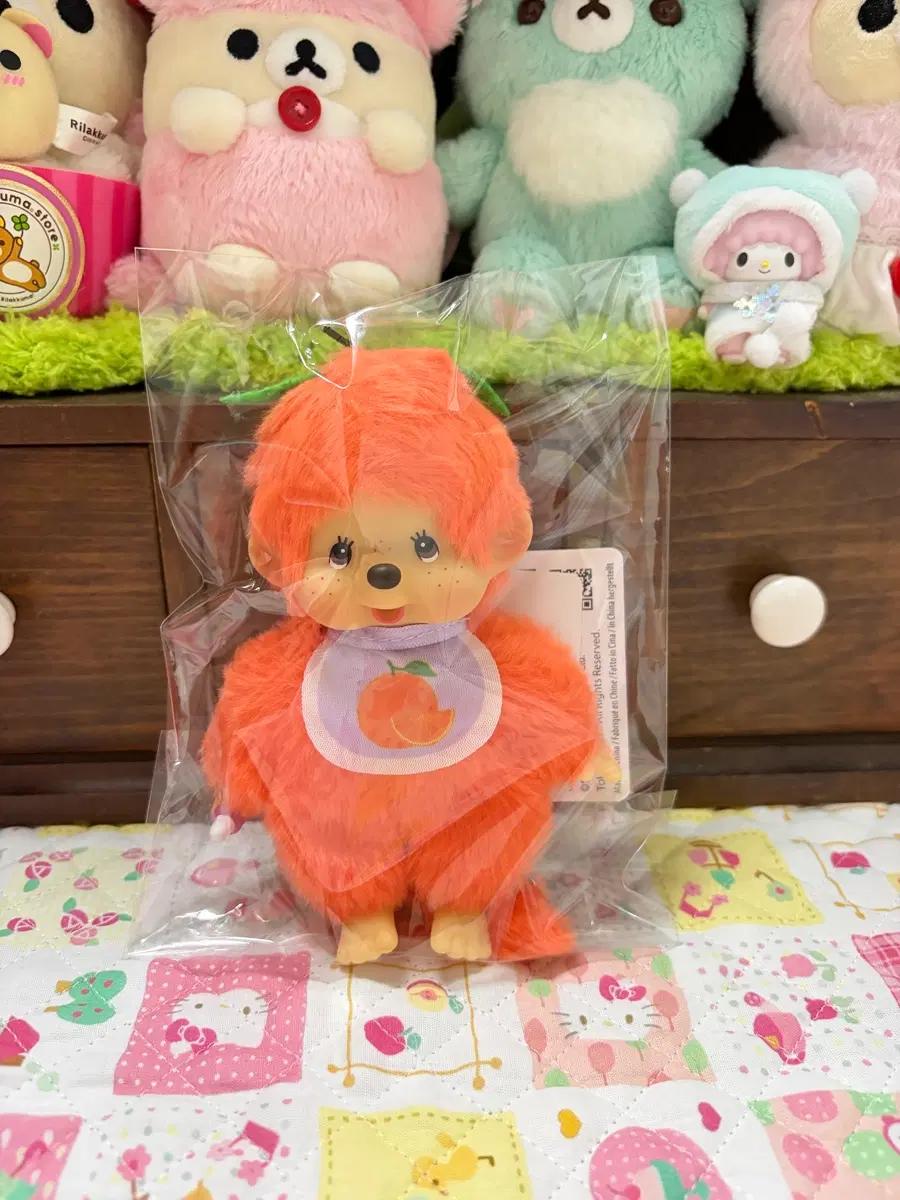 해외한정 과일 몬치치 인형 키링