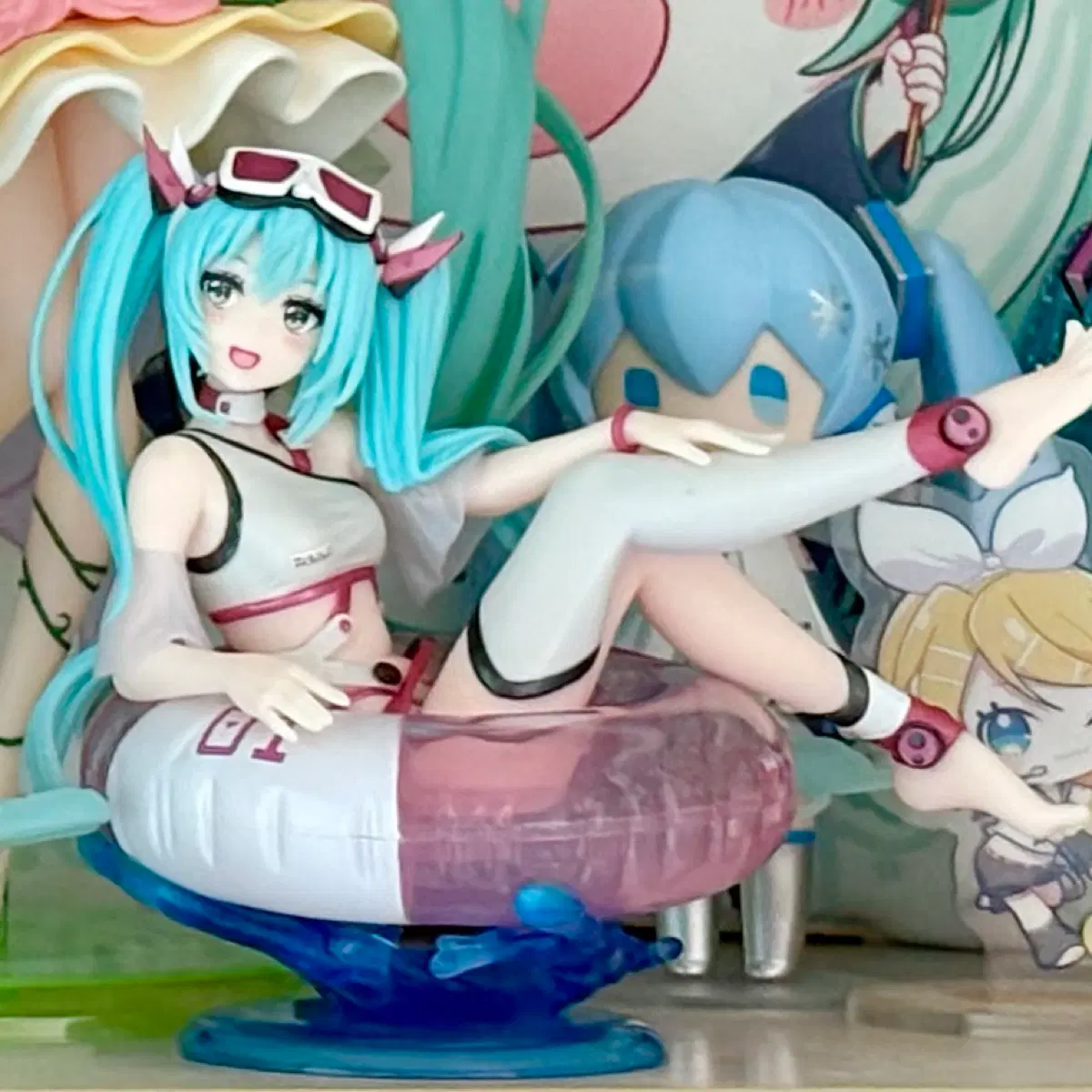 타이토 Apua float girls 하츠네미쿠 피규어 개봉품