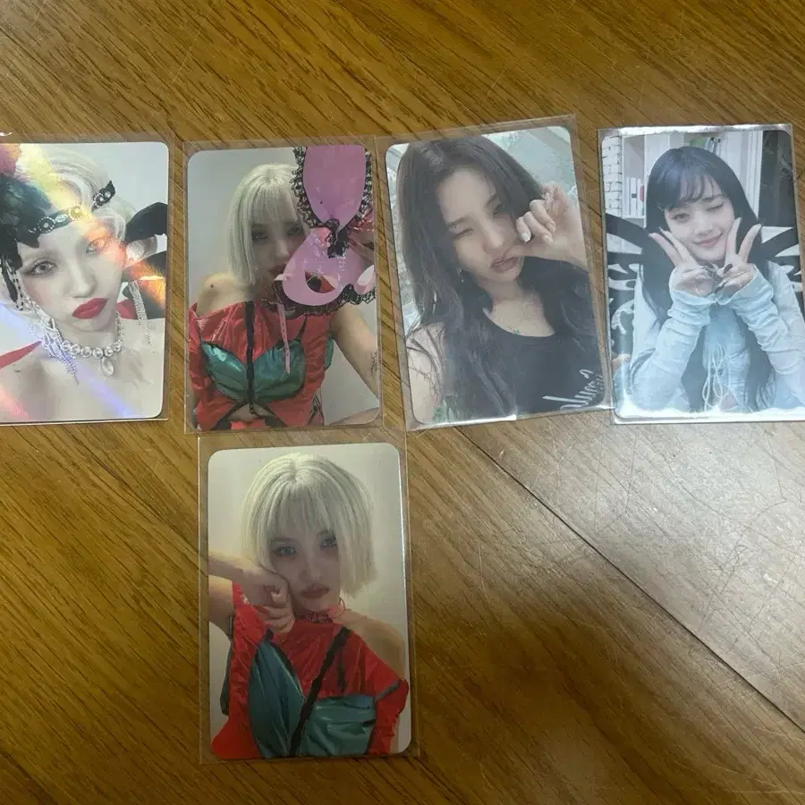 (여자)아이들 소연,민니 포카 판매해요!