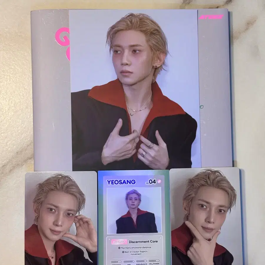 에이티즈 여상 골든아워5 다이어리 버전 앨범 풀구성