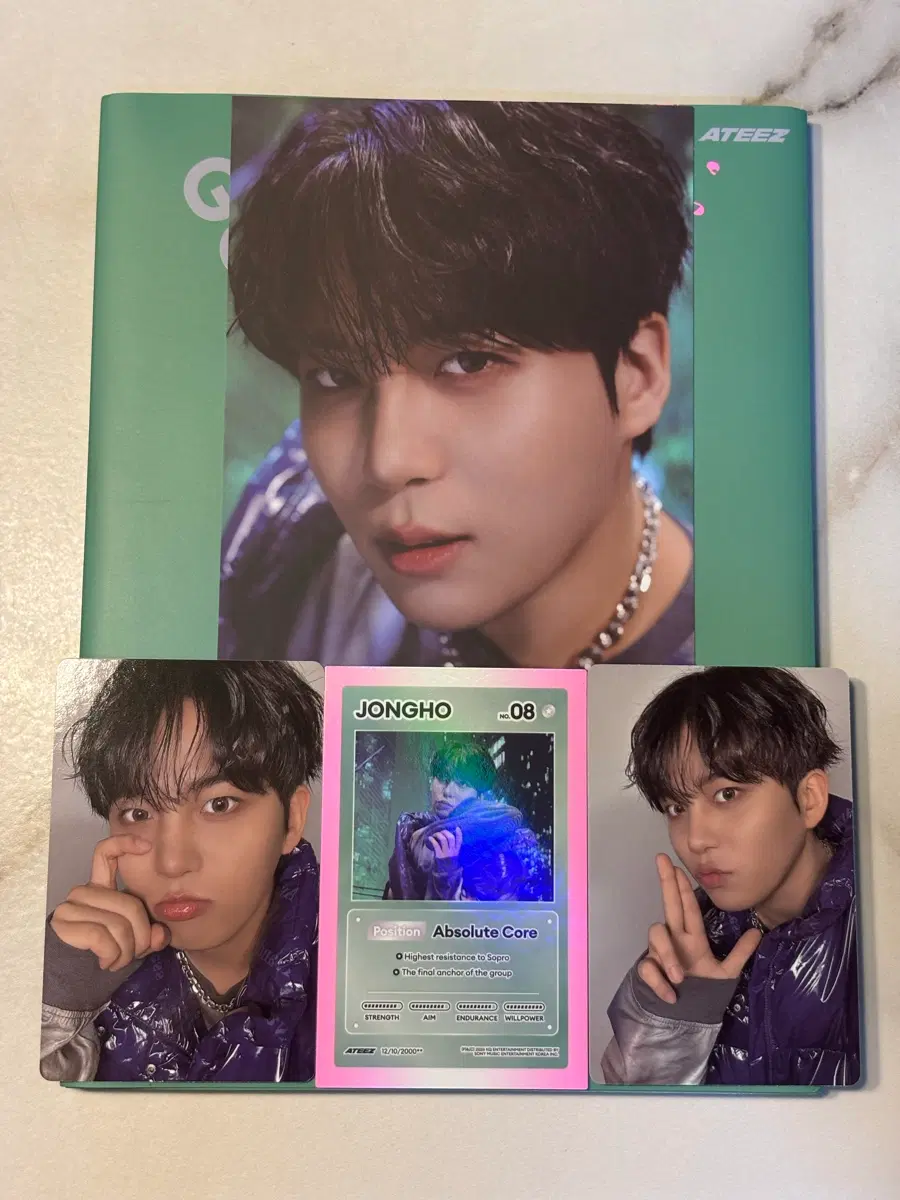 에이티즈 종호 골든아워5 Z 버전 앨범 풀구성