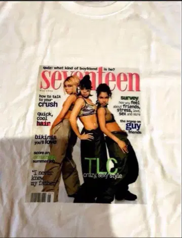 [새상품] TLC 반팔 t셔츠 화이트
