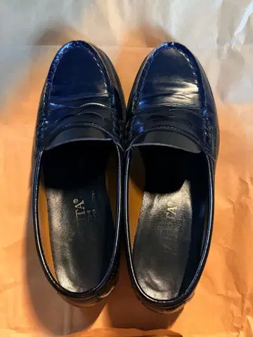 HARUTA 로퍼 블랙 24cm