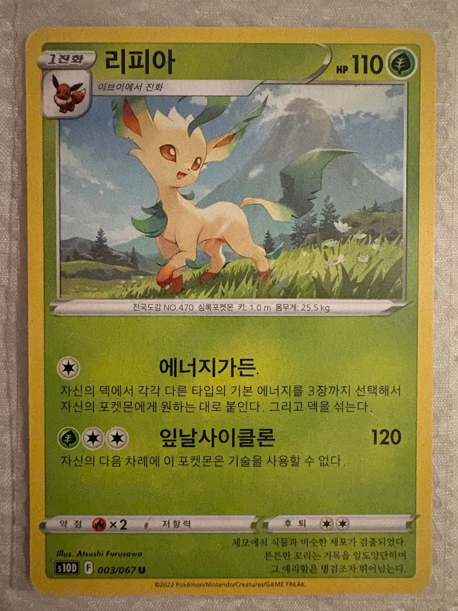 리피아 S10D 003/067 U