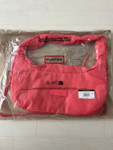 [새상품] HUNTER TRAVEL HOBO SLING FESTI CORAL