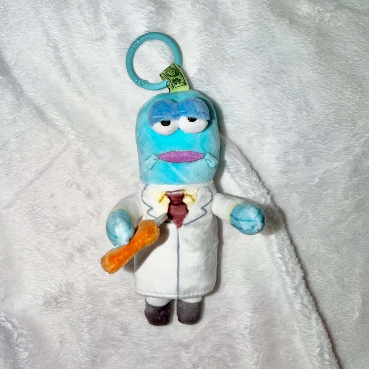 팝마트 스폰지밥 비키니 시티의 엉뚱한 친구들 인형 키링 2 / 과학자