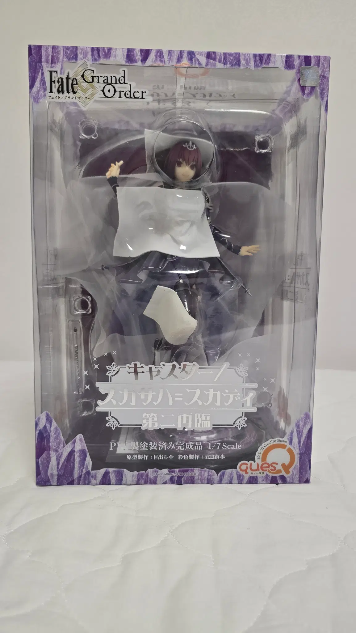 fate fgo 페이트 페그오 큐즈큐 스카사하 미개봉 피규어
