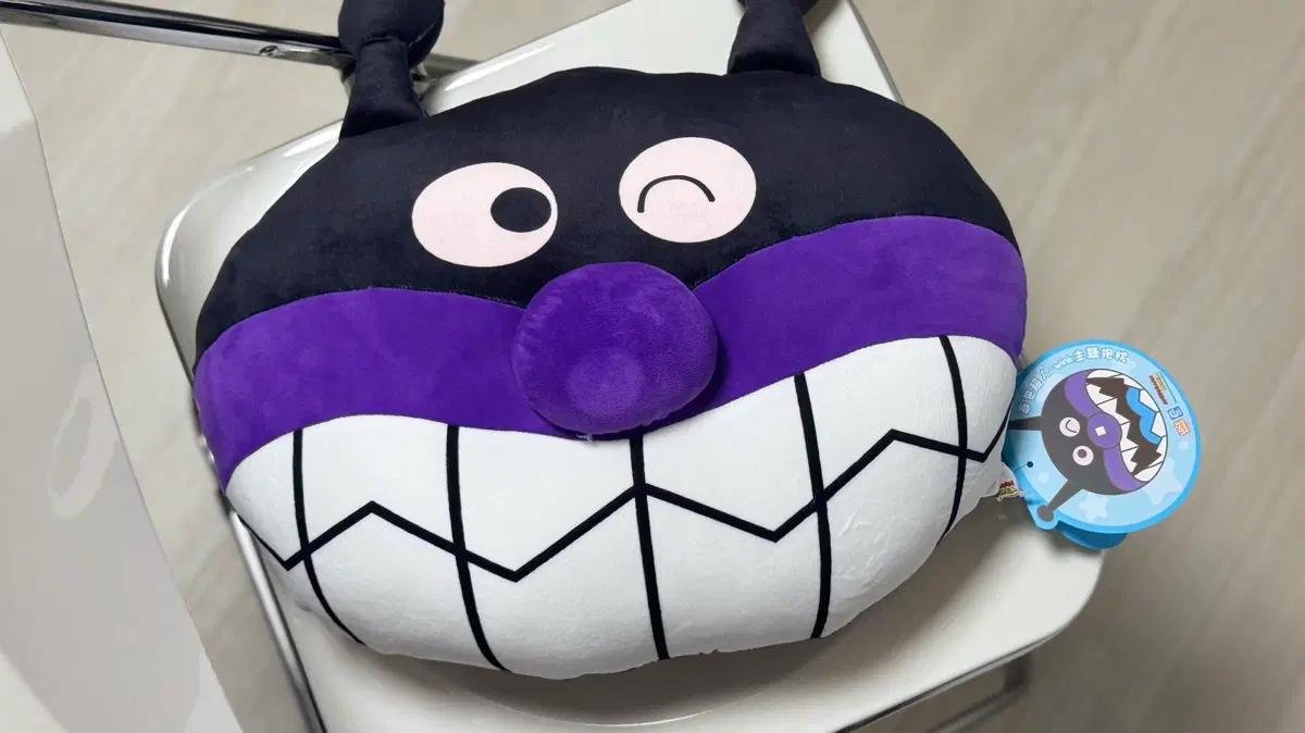 세균맨 쿠션 인형