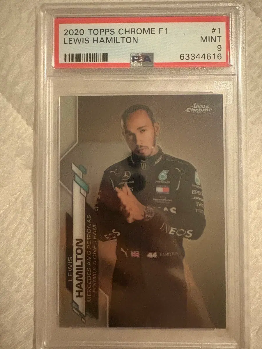 2020 탑스 크롬 루이스 해밀턴 PSA9