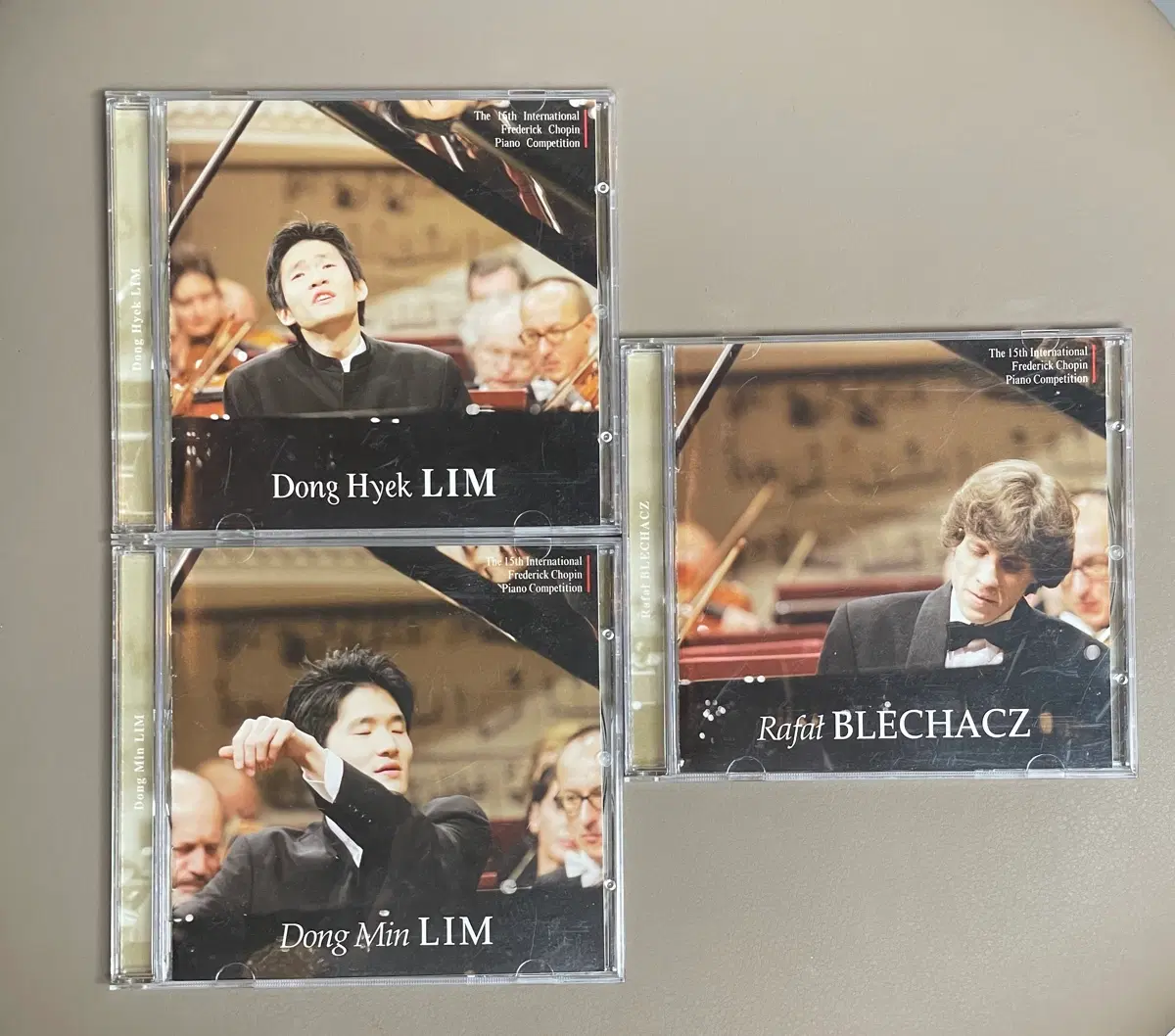 임동민 / 임동혁 / Rafal Blechacz 2005년 쇼팽 콩쿠르 실황앨범 세트 CD