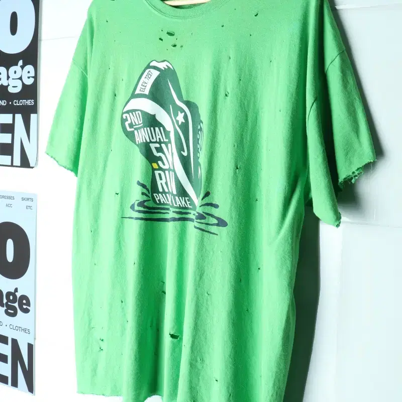 (XL-2XL) 길단 반팔 티셔츠 USA 직접 커스텀-H37905
