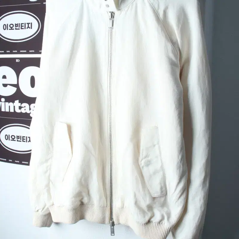 (L-XL) 자라 집업 바람막이 점퍼자켓 블루종 봄버-H37983