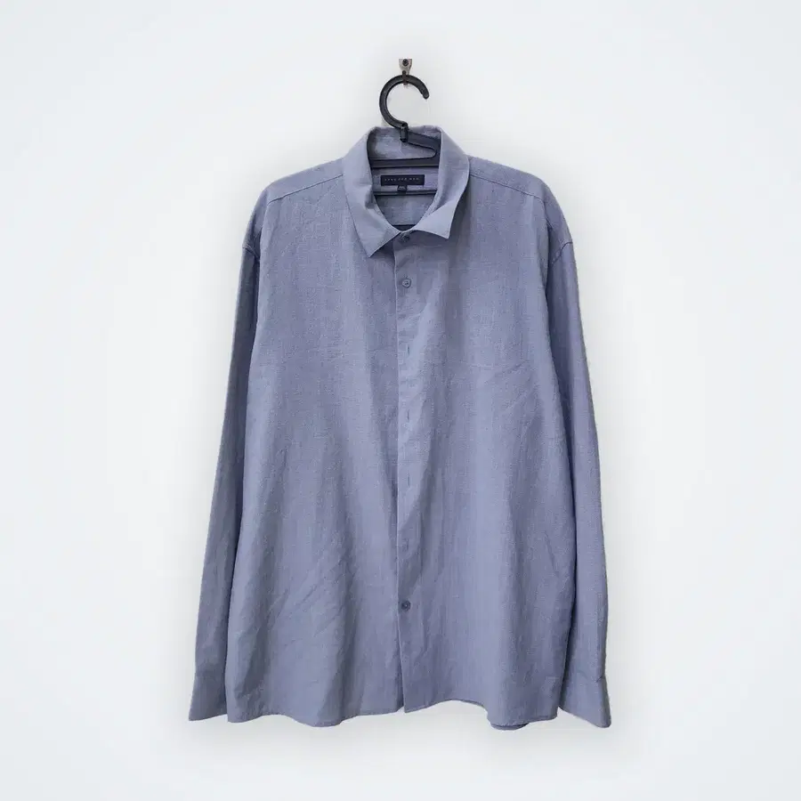 [2XL] 스파오 루즈핏 셔츠 스카이블루