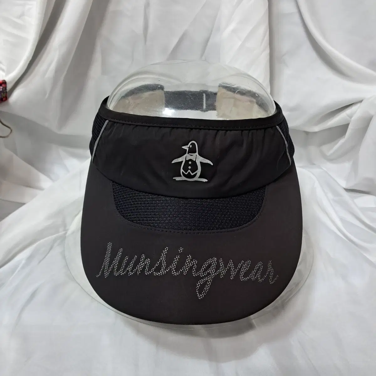 Munsingwear 썬캡 블랙