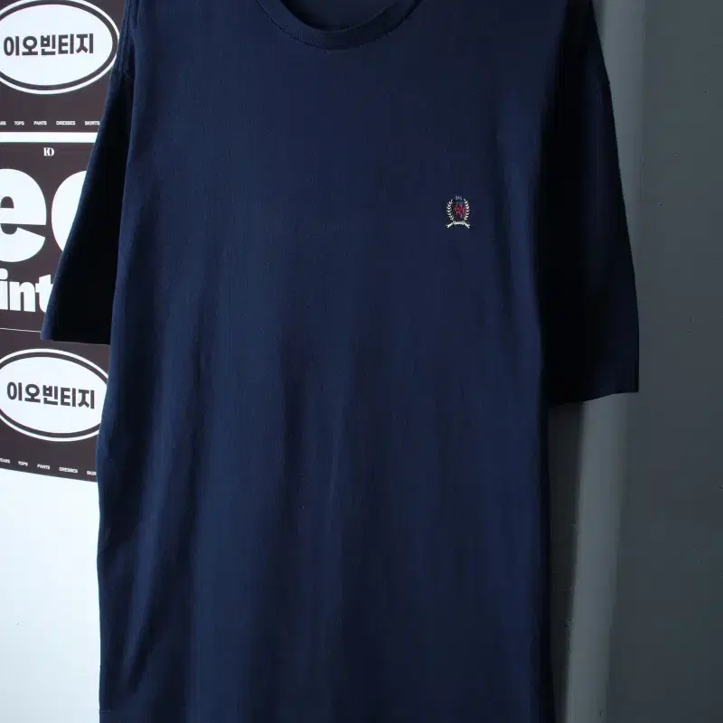(L-2XL) 타미힐피거 반팔 티셔츠 90S 년대 USA-H37995