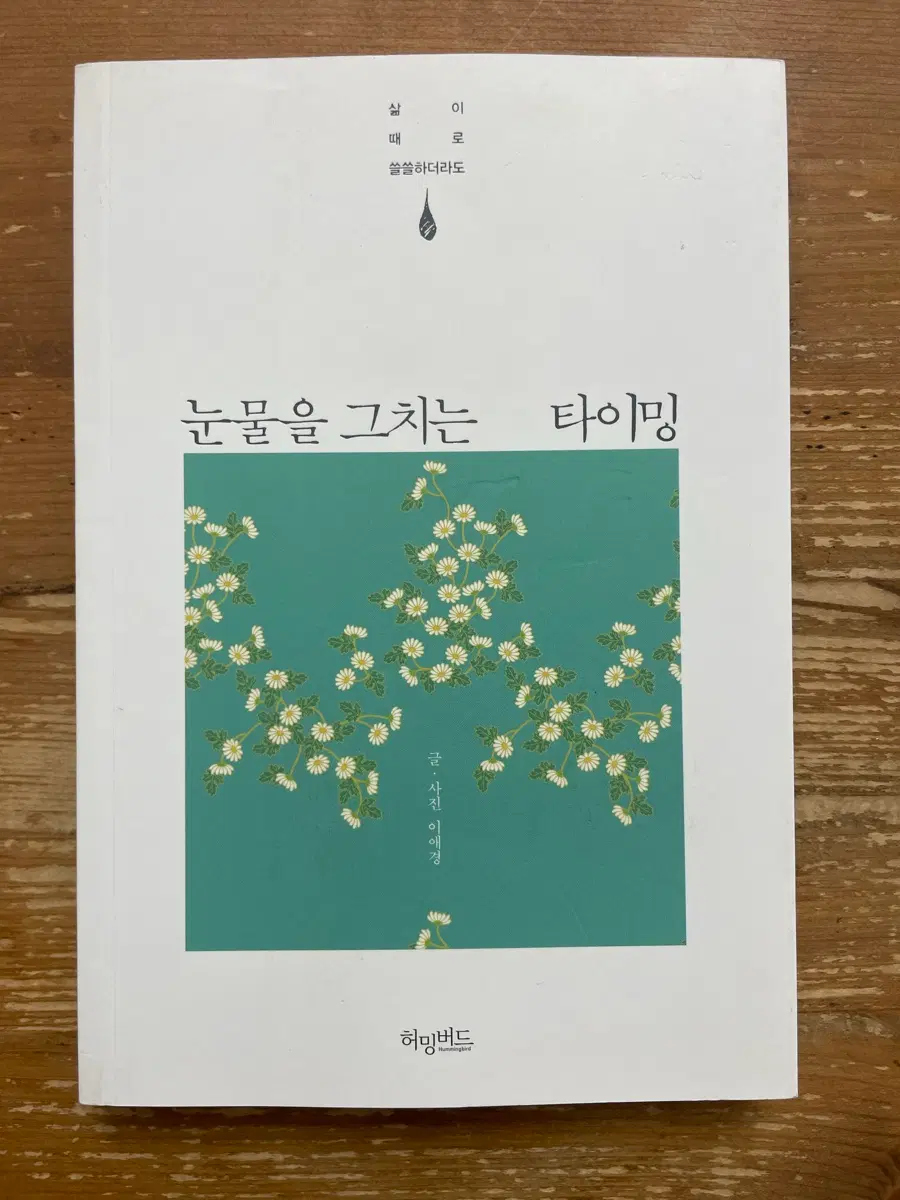 눈물을 그치는 타이밍 - 이애경