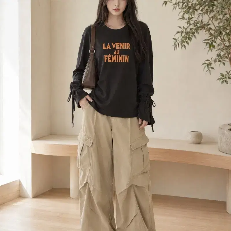 긴팔 티셔츠 블랙