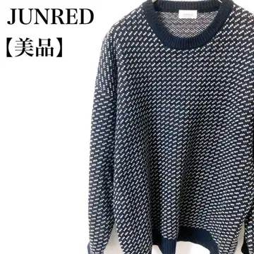 [ 새상품급 ] JUNRED 빈티지 풀오버 니트 스웨터