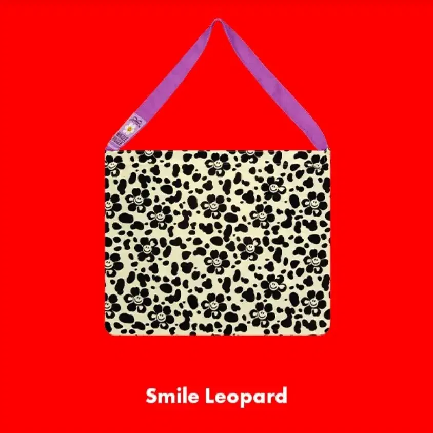 Wiggle Wiggle 위글위글 데일리 에코백 - Smile Leopard 스마일 레오파드