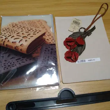 genten 겐텐 미사용 에버참 스위트피 천연 가죽