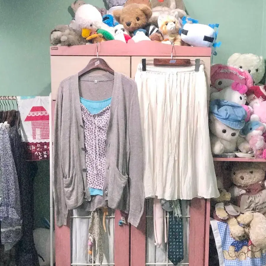 카모메산장 모리노가토 선가든파티 코야빈티지 마루빈티지 코디세트