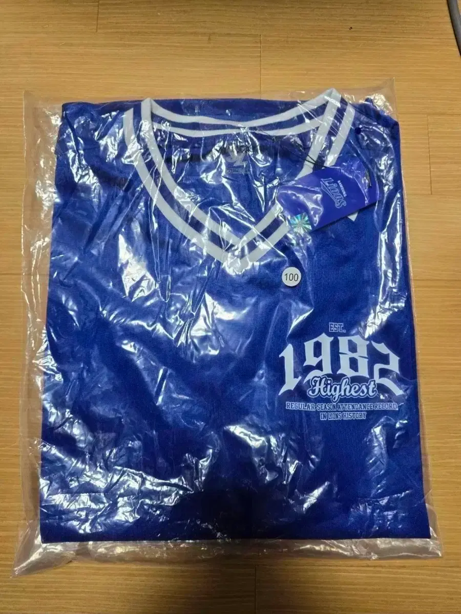 삼성 최다관중 티셔츠 100 Size (미개봉)
