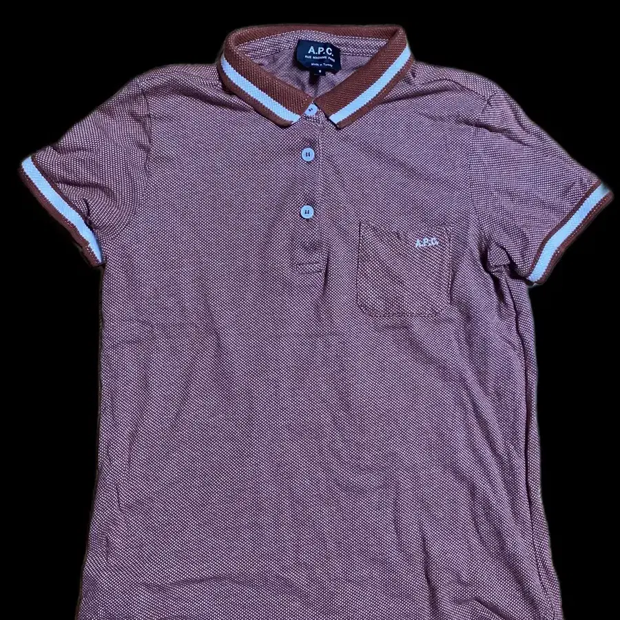A.P.C. 폴로 셔츠 레드