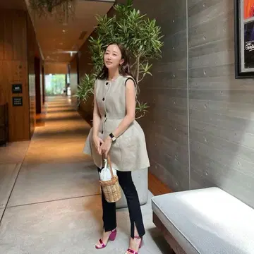카미사키 메구 씨 착용 새상품 LUDLOW 라들로 BALLERINA 발레리나 베스트