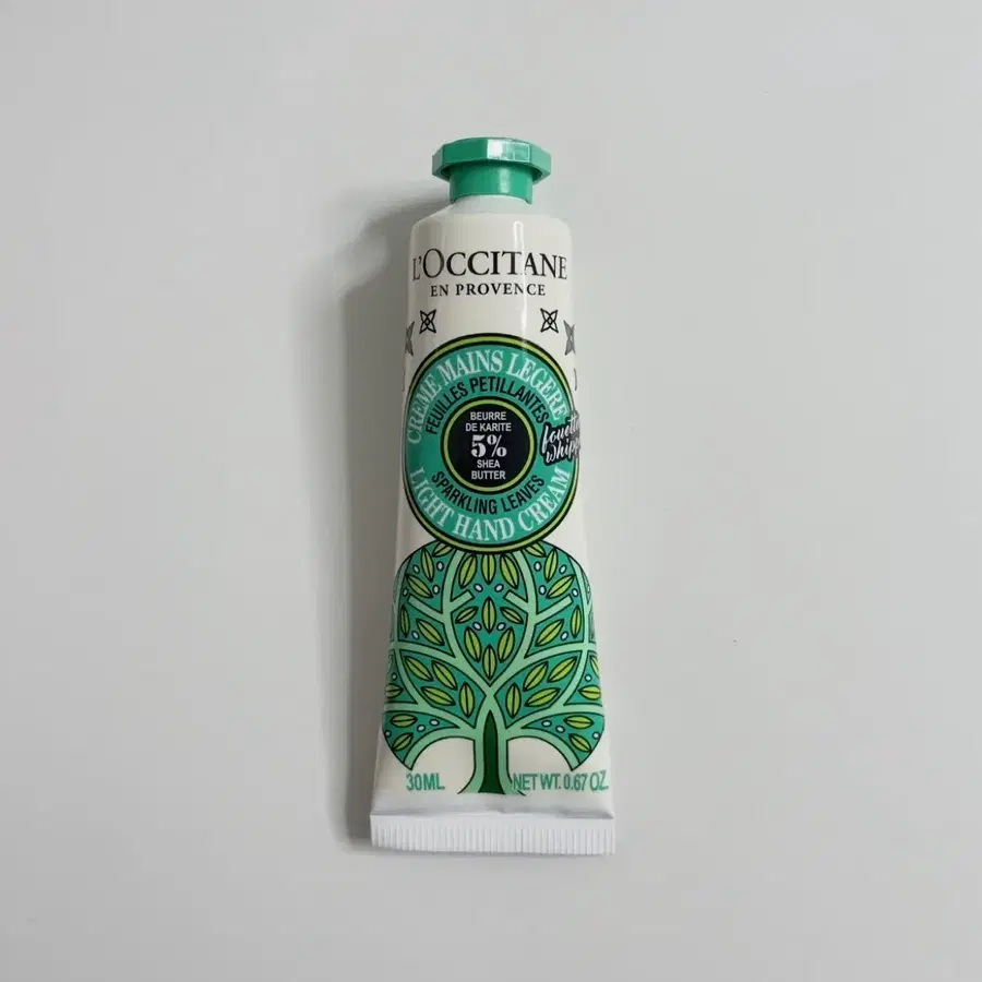 *새상품* LOCCITANE 록시땅 시어 스파클링 리브 라이트 핸드크림