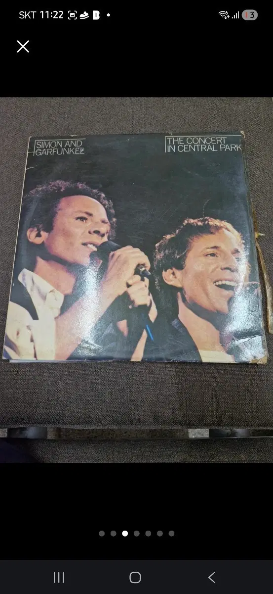 사이먼 앤 가펑클 더 콘서트 인 센트럴 파크 LP