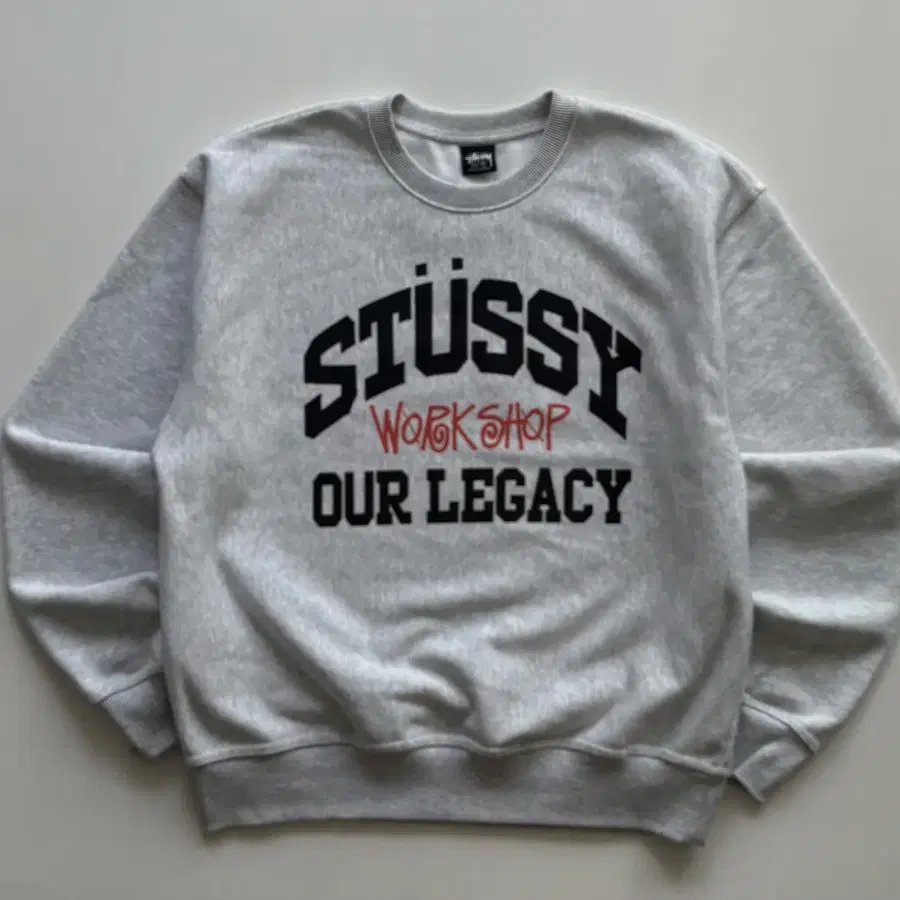Stussy 스투시 x 아워레가시 빅로고 맨투맨