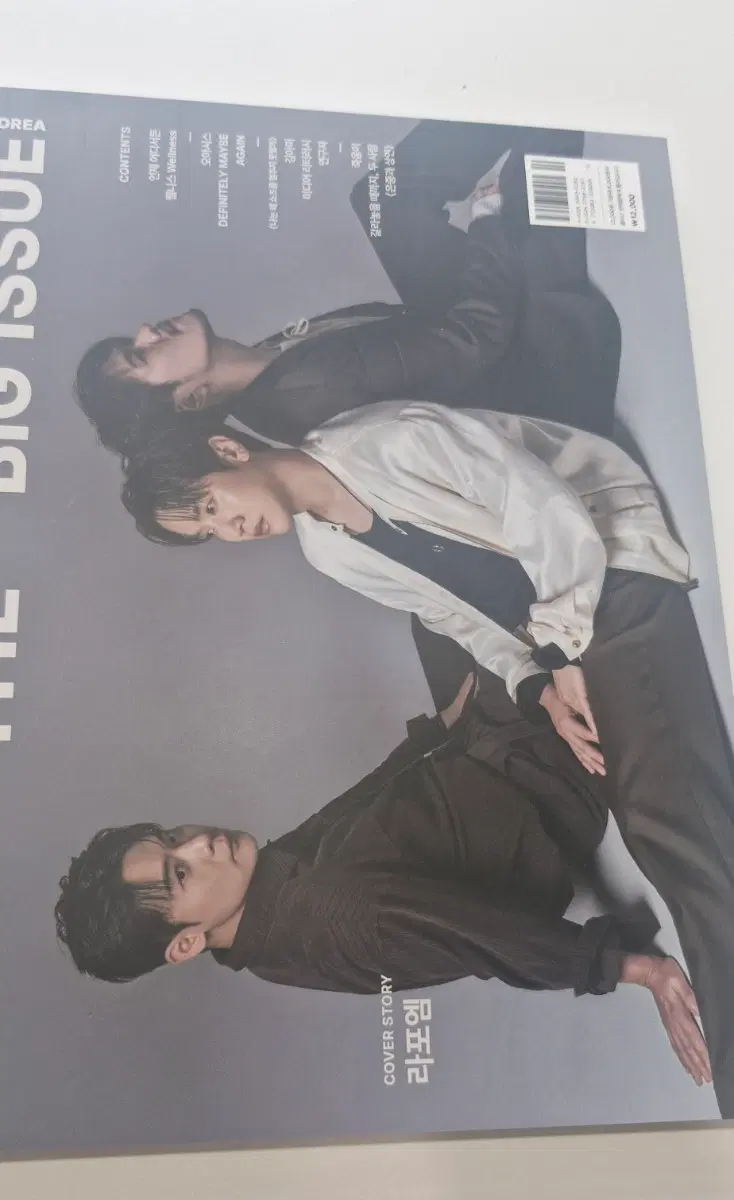 더 빅이슈 라포엠 커버 스토리 잡지