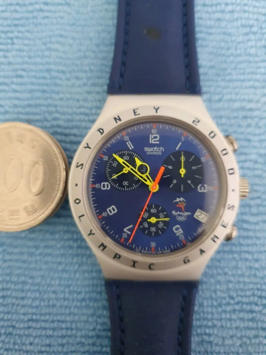 608) Swatch 시드니 올림픽, 한정판 알루미늄 시계
