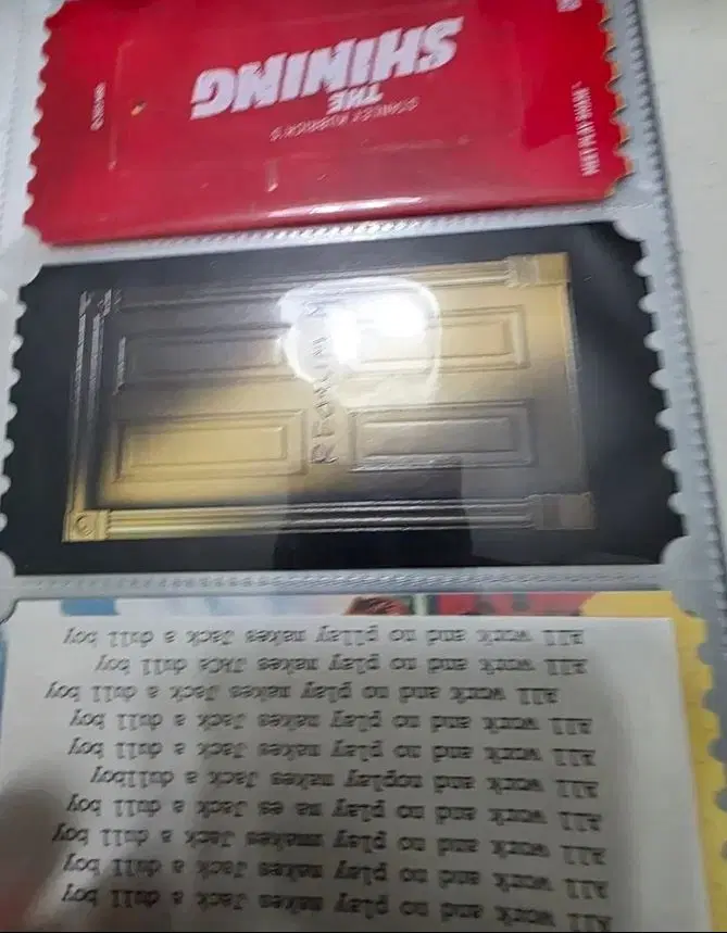 샤이닝 오티 메가박스 오리지널티켓