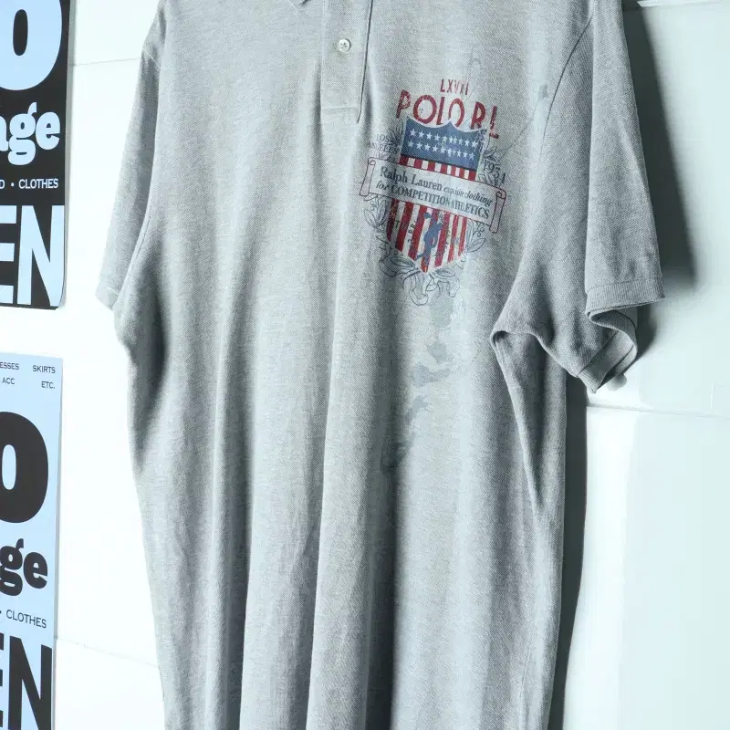 (XL-3XL) 폴로 랄프로렌 반팔 카라 티셔츠 USA-H37659