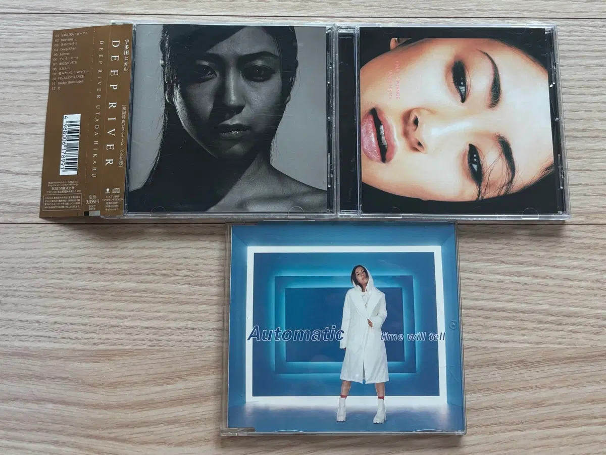 우타다 히카루 DEEP RIVER FINAL DISTANCE AUTOMATIC 일본 음반 싱글 시디 앨범 CD J-Pop