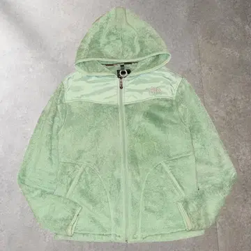 THE NORTH FACE 플리스 후디드 자켓 라이트 그린