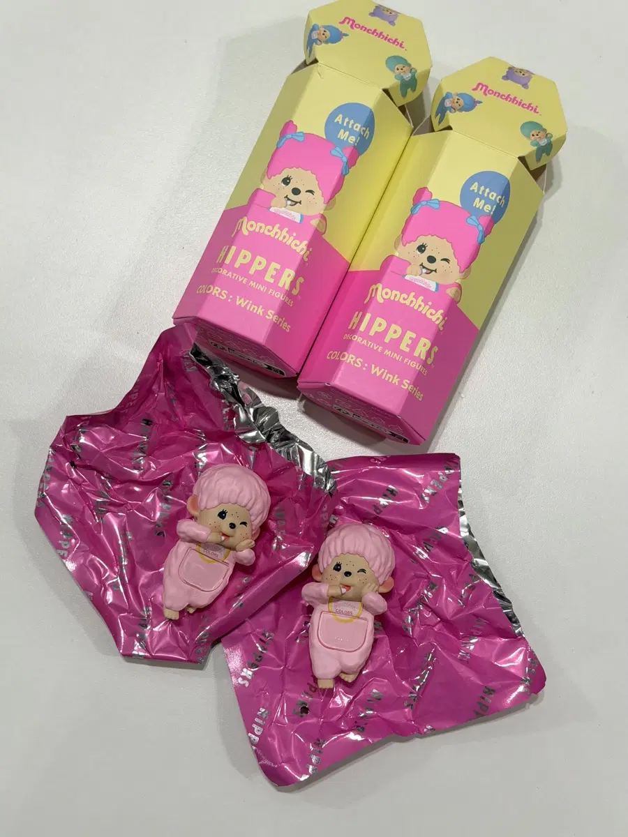 몬치치 히퍼 컬러즈 윙크 히퍼 핑크