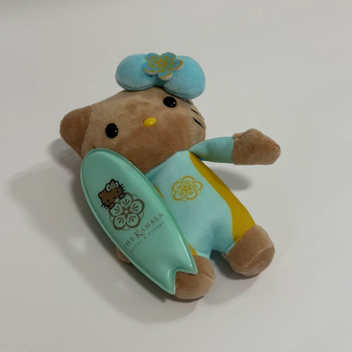 헬로키티 태닝키티 서핑키티 카할라 호텔 서핑 키링 인형