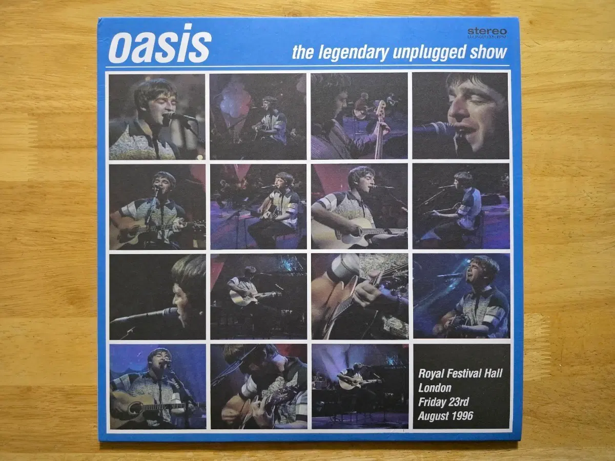 LP 레코드 oasis 오아시스 - The Legendary Unplugged 영국반