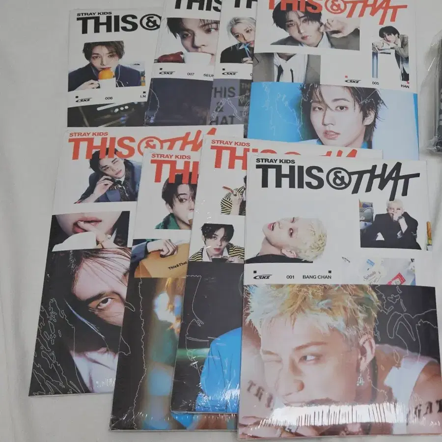 [미개봉] 스트레이키즈 디스앤댓 개인반 &버전 앨범 프리오더 예판 예약판매 this&that