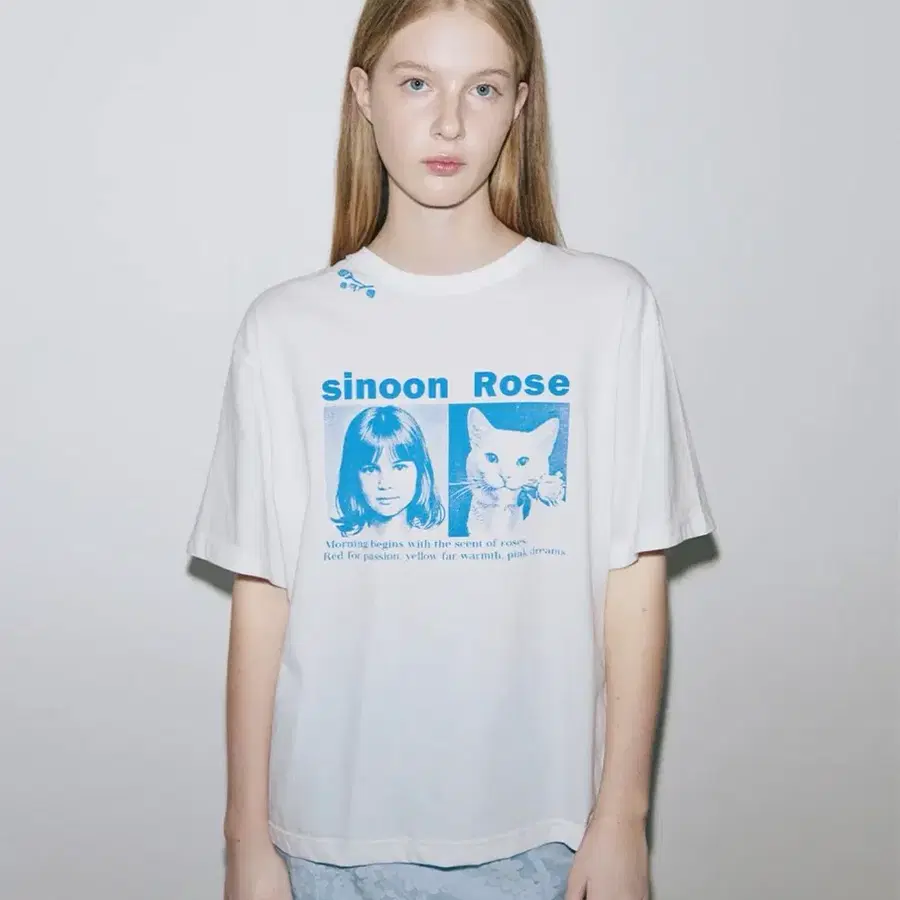 시눈 90s Girl & Cat 반팔