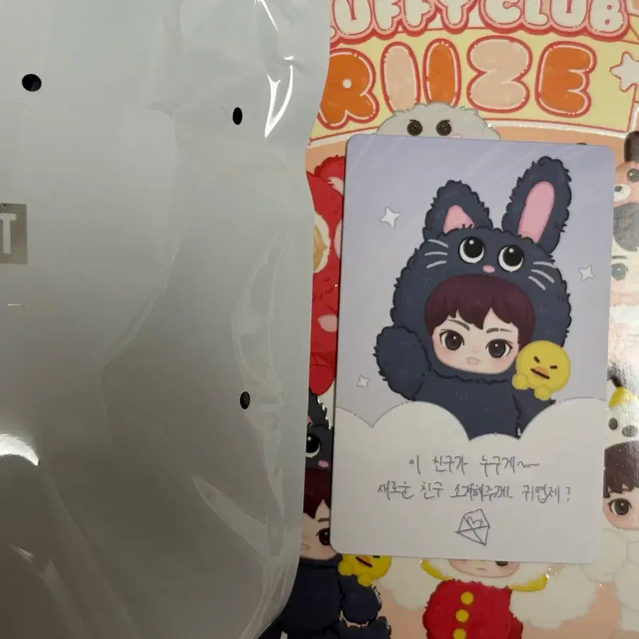 라이즈 팝마트 인형 키링 토냥덕 양도 원빈