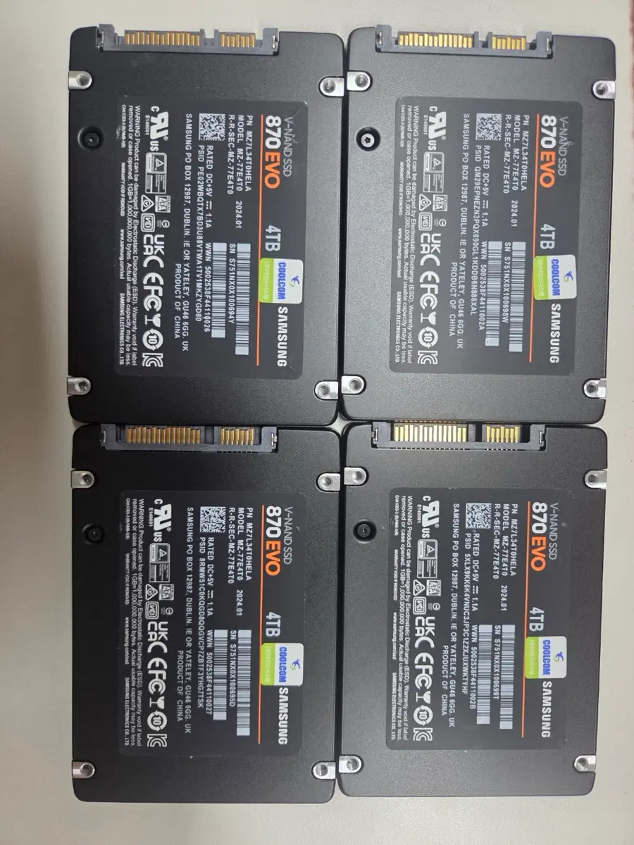 삼성전자 870 EVO SSD 4TB