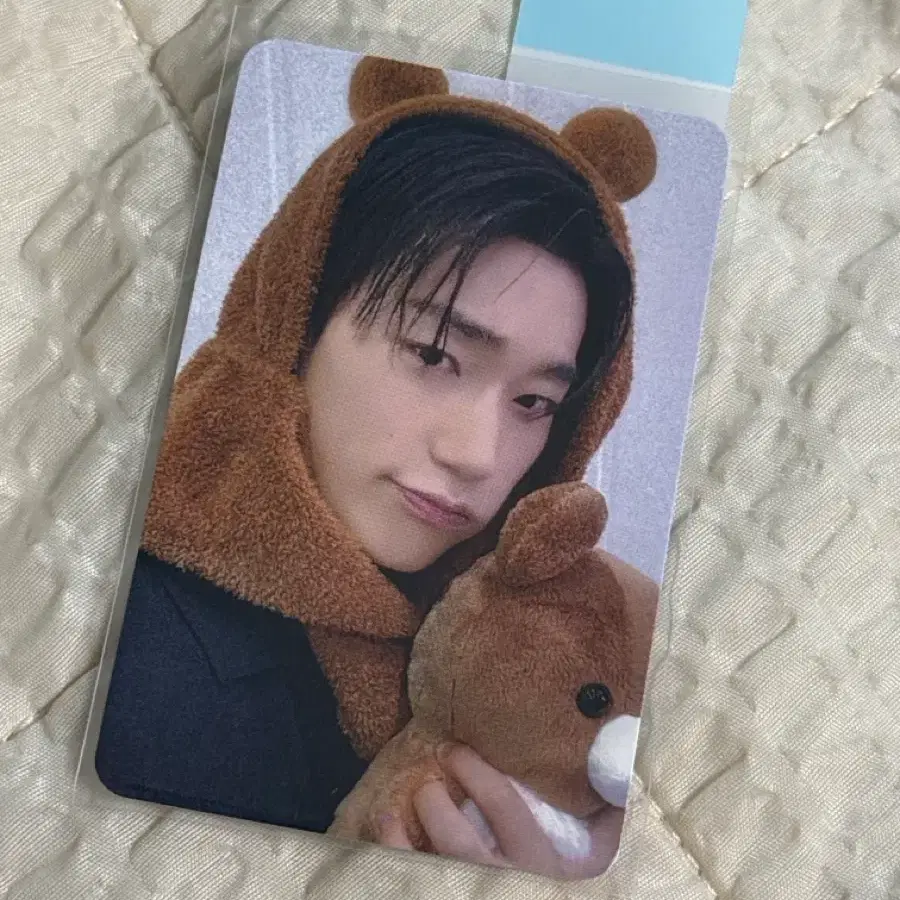 에이티즈 최산 산 미공포 코굼티즈 특전 ateez san